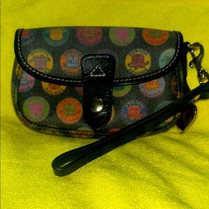 Dooney & Bourke Multicolor Wristlet